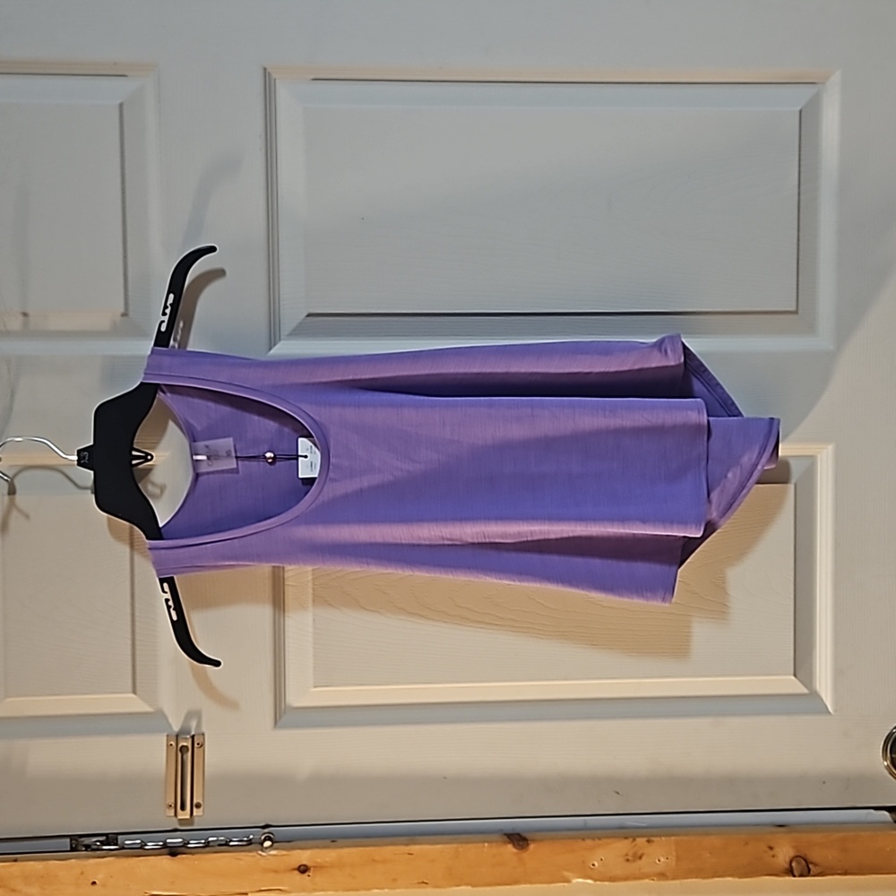 CALIA WOMEN’S TWIST BACK TANK: PURPLE: NEW WITH TAGS: SIZE XS